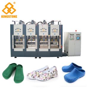 Full Automatic EVA Foam Antistatic Surgical Shoes Injection Molding Machine