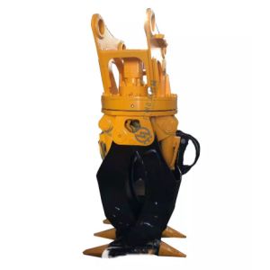 High Quality Hydraulic Rotating Grapple Suit for 20t 360Clockwise Excavator