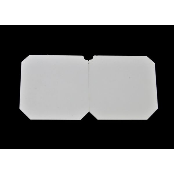 Buy Special Shape Custom Aluminum Oxide Ceramic Heat Resisting Industrial Plate at wholesale prices