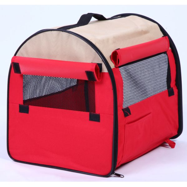 Buy 4 Windows Safe Breathable Pet Carrier With Fleece Sleeping Mat at wholesale prices