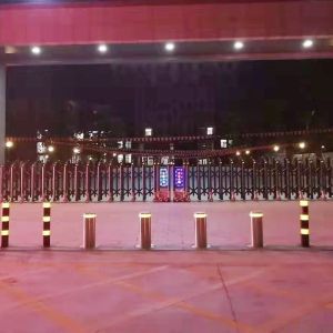 China RS485 Hydraulic Retractable Bollards 1.5KW L420*W420*H1100mm on sale