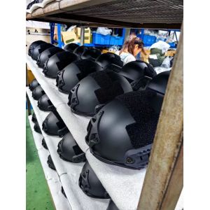 Military Helmet MICH2000 Helmet + Transparent Riot Helmet Protection Mask Police