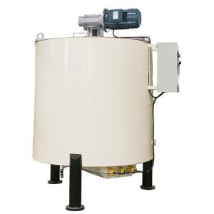 Cocoa Mass Chocolate Storage Tank Electrical Heating 1000 Liter