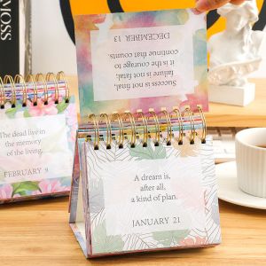 Custom Daily Calendars 2026 Personalized 365 Days Perpetual Calendar Printing