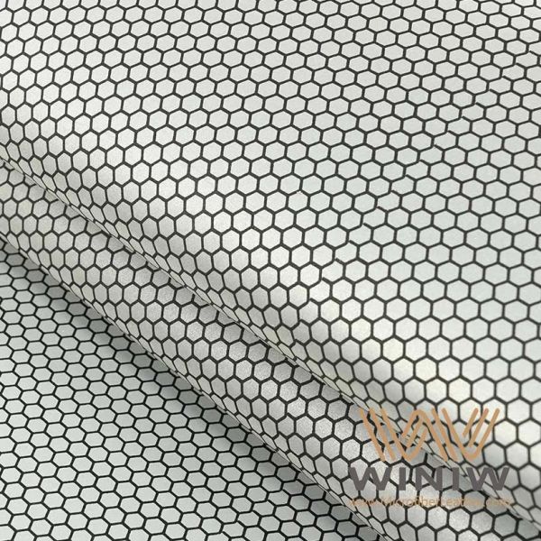 Buy PU PVC Football Synthetic Leather High Tearing Waterproof Customized at wholesale prices