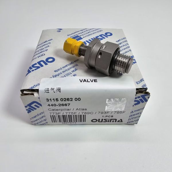 Valve 3115 0262 00 440-2667 For CAT 773F 785C 795F