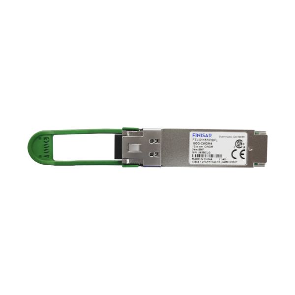 FTLC1157RGPL 100G CWDM4 QSFP28 Finisar Transceiver With 2km Distance Hot