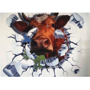 Height 2m 720X1440dpi wall printer machine EPSSON TX800