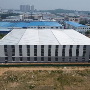 Prefab Multi-Storey Steel Warehouse with Truss Roof