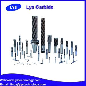 Quality Tungsten carbide micro end mills / miniature end mills with low price for sale for sale