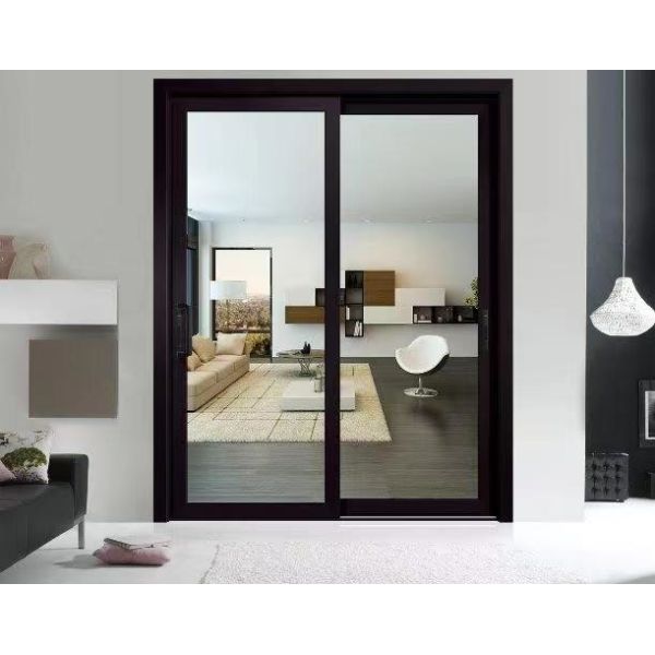 Buy Custom Glass Aluminum Sliding Door With Powder Spraying at wholesale prices