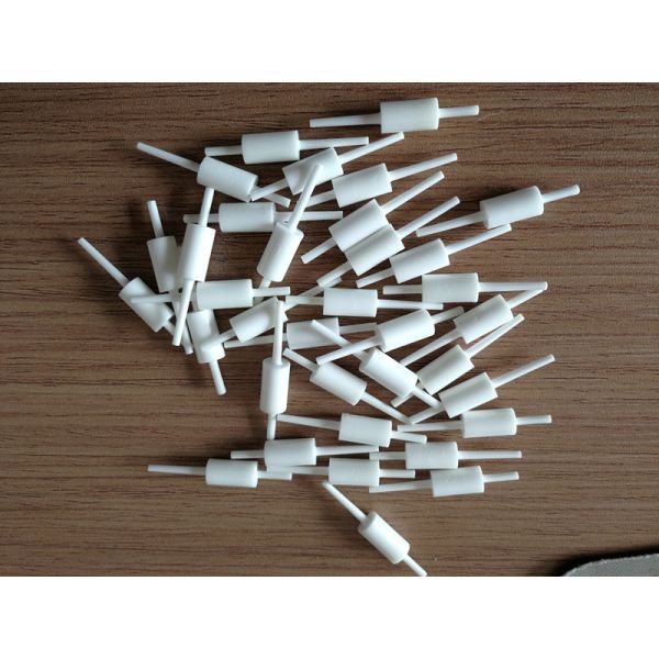 Buy Industrial Zirconium Oxide Ceramic Pin Electrical Insulation For Machine at wholesale prices