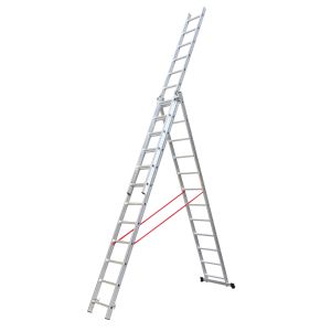 Collapsible 3x14 9.77m Aluminium Multi Purpose Ladder