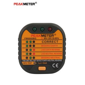 Portable Mains Electric Socket Tester Circuit Breaker Finders With Ensure Line