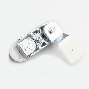 White Electrical Electronic Door Locks Beautiful Appearance RoHS Certificated