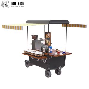 EQT Multifunction Scooter Mobile Coffee Cart For Street Business