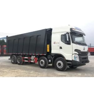 China 3800+1350mm Wheelbase Heavy Tipper Truck Air / Hydraulic Braking System on sale