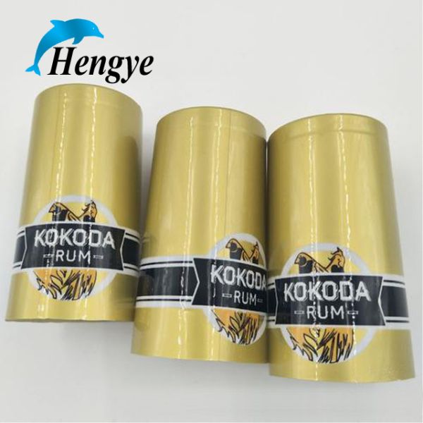 pvc heat shrink cap seal for wine bottle, pvc shrink capsules PVC wine caps for