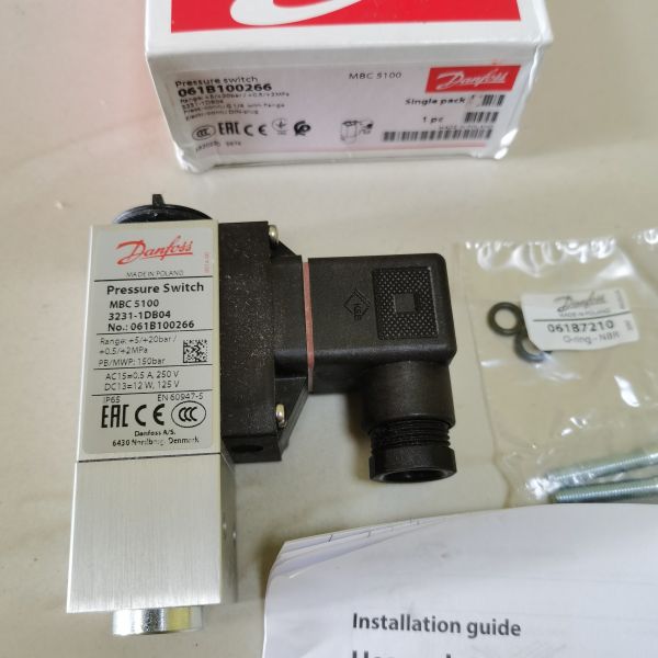 Buy Danfoss MBC Series Precision Pressure Transmitter MBC5100 3231-1DB04 061B100266 at wholesale prices