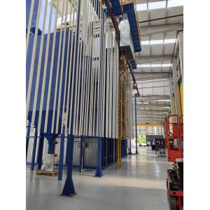 China Vertical Powder Coating Line for Aluminum Profiles - Automatic on sale