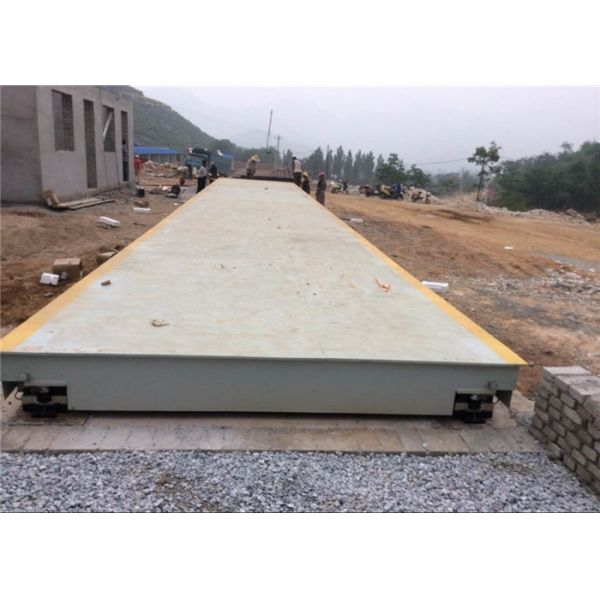 Vehicle Weight Scale Electronic Weighbridge / Portable Weighbridge 5s Stable