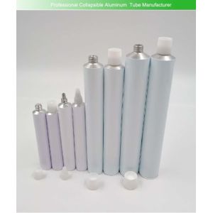 Squeeze Tubes Packaging , Pharmaceutical ointment skin care Aluminum Tubes Non