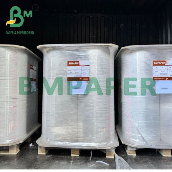 24gms Ecológico Rollos Papel Kraft Para Empaque De Popotes 28/29/33mm