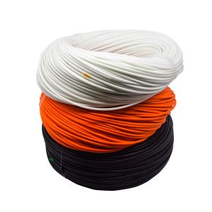 White Silicone Fiberglass Sleeve - 4.5MPa Tensile Strength Excellent Tear