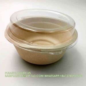 Eco Friendly Bowls 100% Compostable Disposable Biodegradable Sugarcane Bagasse