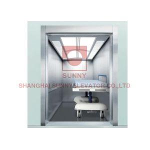 Medical Bed Wheelchair Stretcher Electric Traction Elevator Lift PVC Floor