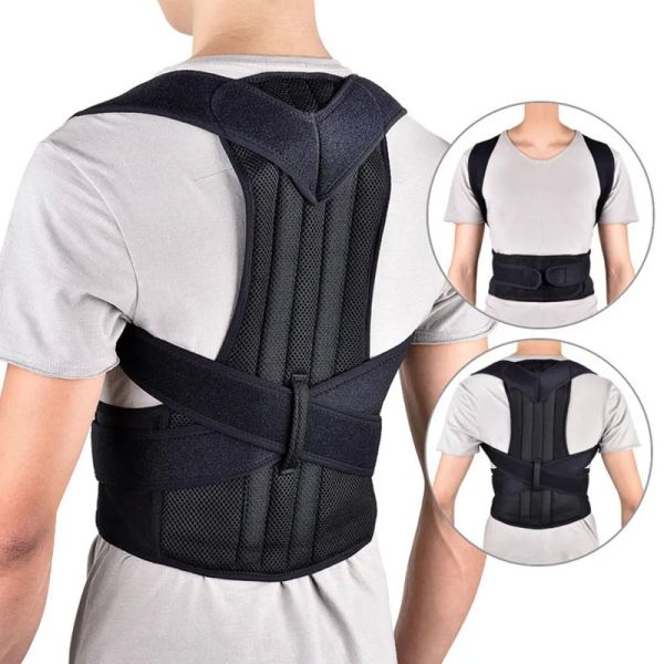 Men and Women Posture Belt Brace Clavicle Support Stop Slouching Hunching
