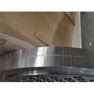 China ASTM A182 F321 1.4541 Heat Exchanger Tubesheet on sale