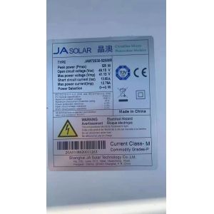 JA Solar Mono Cell TUV 500 Watt Monocrystalline Solar Panel