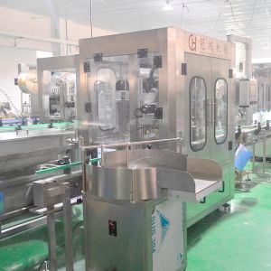 Speed Automatic Hand Sanitizer Production Line with Double Heads Filling Machine