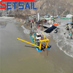 360000.000kg Package Gross Weight Used Cutter Suction Dredger with Water Flow