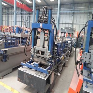 Automatic Cutting C Channel Roll Forming Machine With Non Change Shearing Device