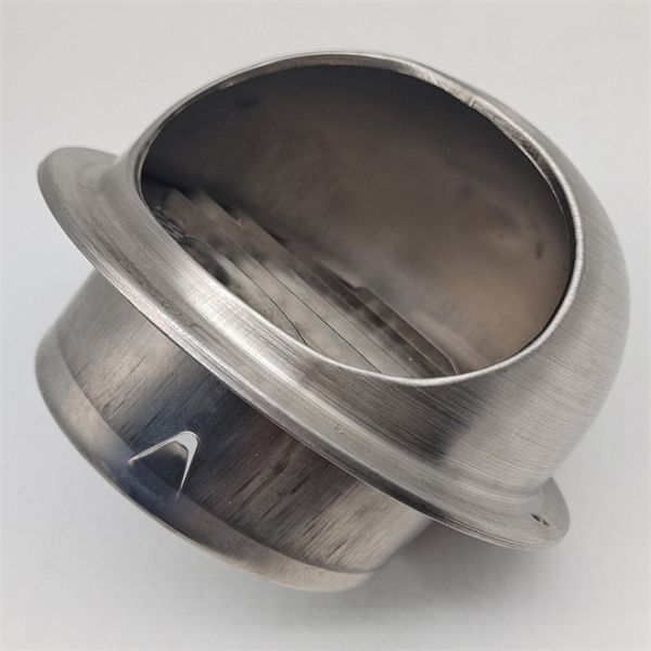 Seamless Stainless Steel Pipe Wall Vent Round Covers 1 Inch 321 Stainless Steel Vent Ventilation Grill