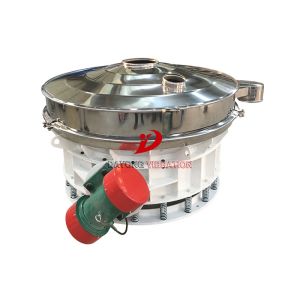 Circular Industrial Sieving Machine No Mesh Plug All Enclosed Structure