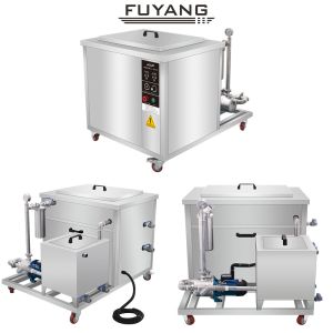 Customized Industrial Ultrasonic Cleaner With Filter System 40KHz 88L