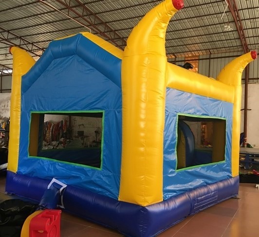 Manufacturer Inflatable Minions Kids Inflatable Bounce House With Digital Painting