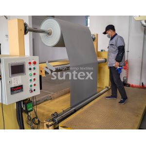 Silicone Coated Glass Fiber Woven Roving Fiberglass Cloth High Temperature