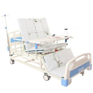 ICU Five Function Electric Hospital Bed For Elder Patient