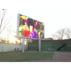 Large 1R1G1B P6 Video Function Digital Outdoor Led Billboard With 3 Years
