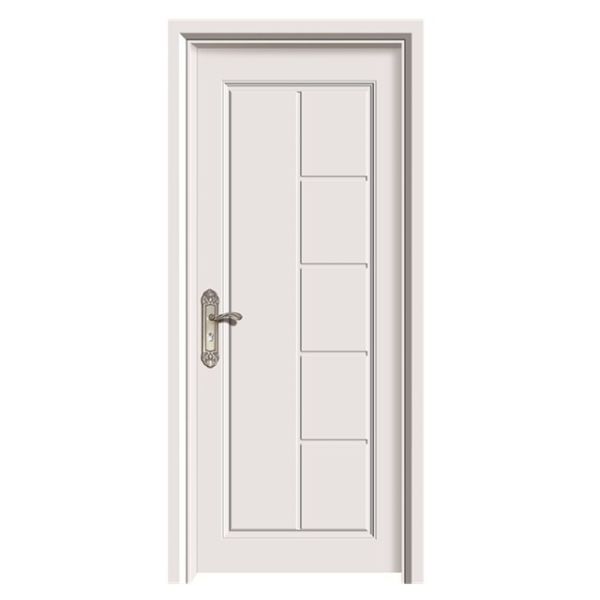 2025 Modern WPC Interior Door with Noise Reduction Low Maintenance and Fire