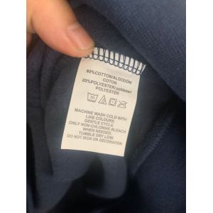 Blue Pullover Men's Casual Hoodies