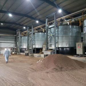 Poultry Pig Farm Manure Residue Treatment System Heating Fermentation