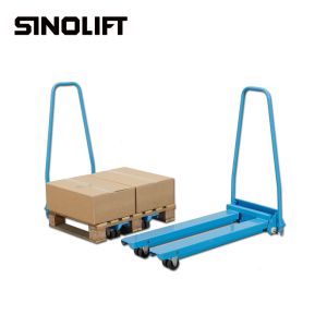 MX Hand Mechanical truck lifter Foldable Hydraulic Pallet Truck Lifting Height