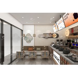 09-SYZSS Pharmacy Store Design With Elegant Chinese Style