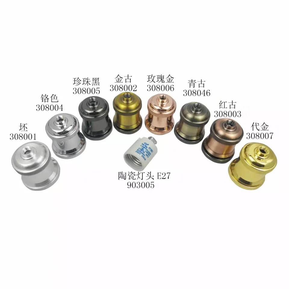 Buy cheap Mental Ceiling Lamp Holder E40 Aluminium Socket with Many colors for Your from wholesalers