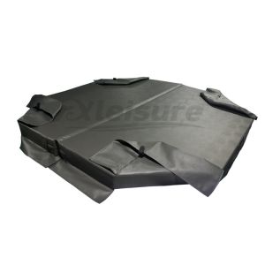 Isolert lokk til massasjebad, spabadslokk ,lokk till spabad, thermolokk- grey